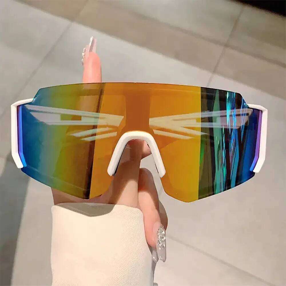 Sport Goggle Eyewear Cycling Sunglasses Outdoor Women For Men Brand Sun Glasses Popular Punk Skiing Windproof Shades S260304