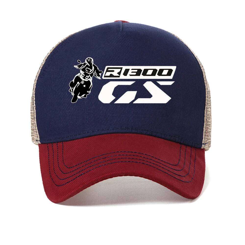 1300 GS Fans Motorcycle baseball R 1300GS Mens Biker cap outdoor casual sun Snapback hat adjustable mesh breathable caps Y260304
