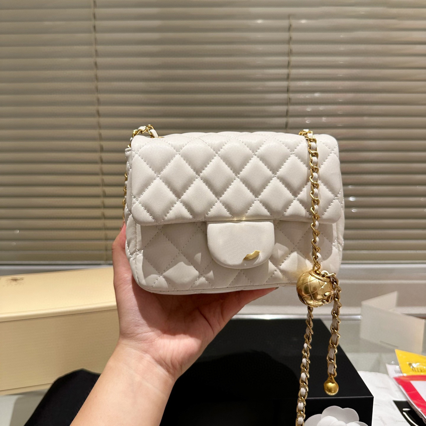 Designer Bag Luxury Brand Yellow Bags Purse Gold Ball France Paris Shoulder Purses Genuine Leather Tote Handbag sac W797 d8 2f