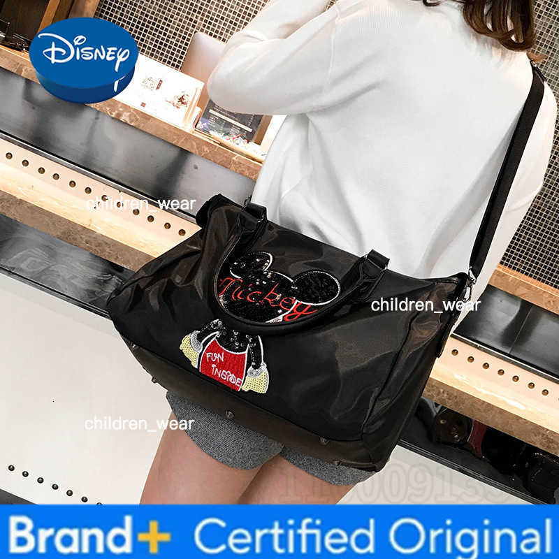 Disney Mickeys New Diaper Bag Handbag Cartoon Fashion Baby Diaper Bag Large Capacity Baby Bag Multifunctional Travel Handbag H260305
