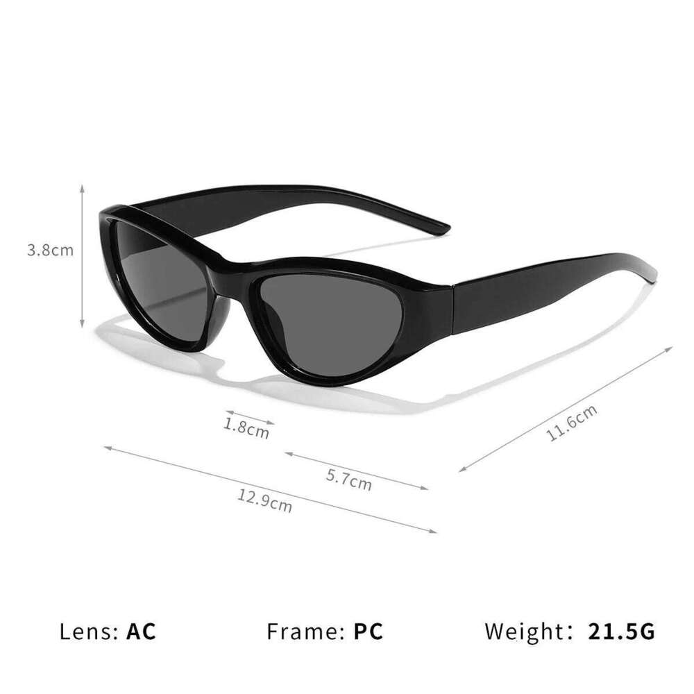 2025 Children's New Cat Eye Small Frame Sunglasses Trendy Personality Must-Have Outdoor Sports Glasses Z260305