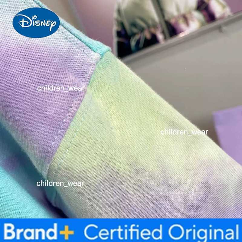 Disney Summer Baby Clothes Set Kid Girls Duck Printed T-Shirts and Shorts 2pcs Suit Children Short Sleeve Tie Dye Outfits H260305