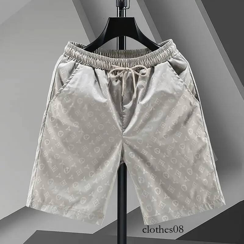 Shorts Summer Thin Fifth Trendy Casual Men's Home Large Trunks Outer Wear Quick-Drying Beach Pants