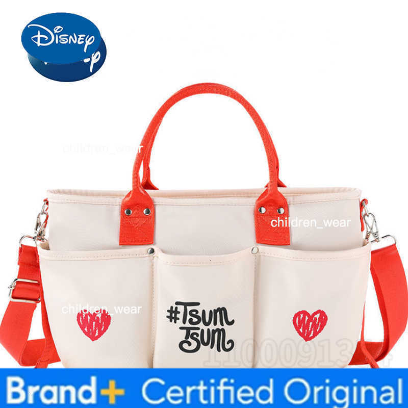 Disney New Diaper Bag Handbag Large Capacity Fashionable Baby Diaper Bag Multifunctional Lightweight Baby Products Storage Bag H260305