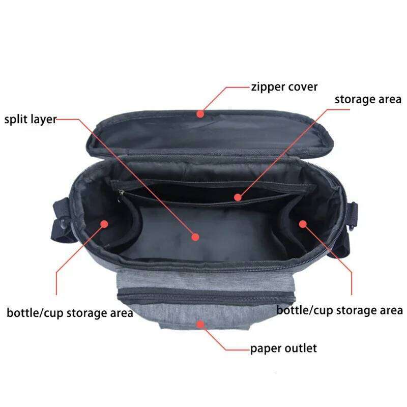 Mummy Waterproof Diaper Large Capacity Mommy Travel Bag Multifunctional Maternity Mother Baby Stroller Bags Organizer Z260304