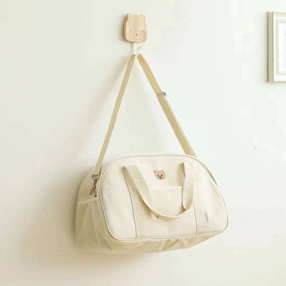 Large Capacity Mommy Korean Style Canvas Diaper Travel Maternity Pack Hospital Bag Baby Items Organizer Z260304