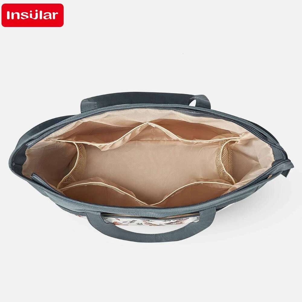 INSULAR Waterproof Crossbody Handbag Single Shoulder Portable Mommy with Large Capacity Multi-functional Baby Diaper Bag Z260304