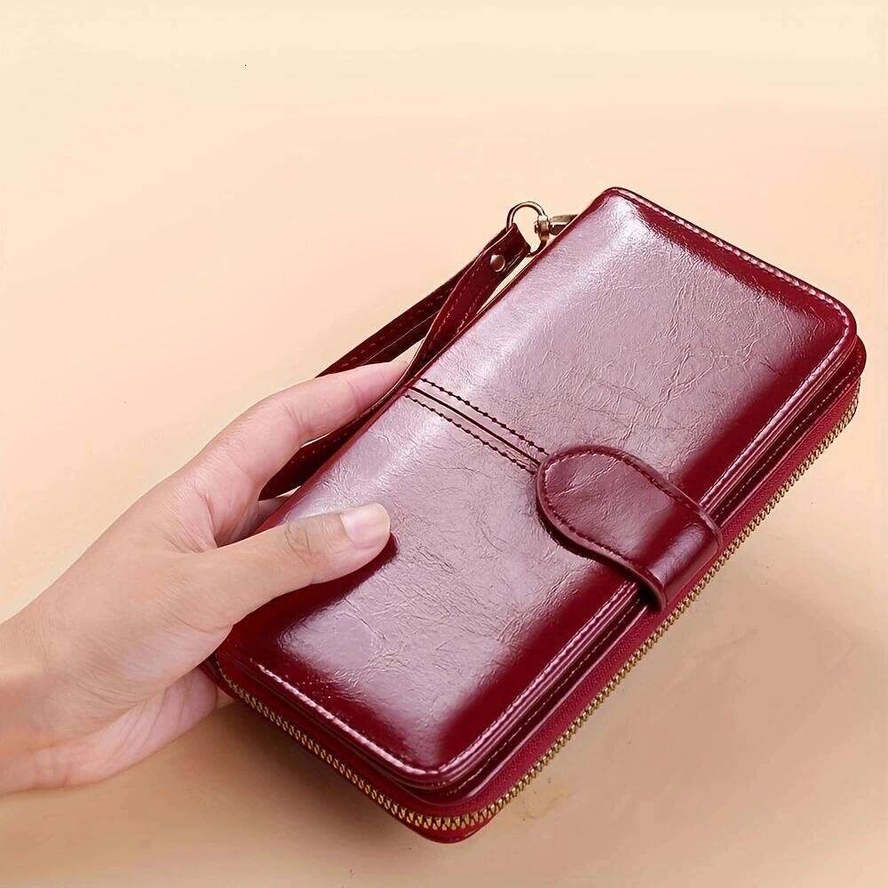 Hot Sale Women Leather Brand Coin Purse Female Wallet Card Holder Long Lady Clutch Carteira Feminina C260304