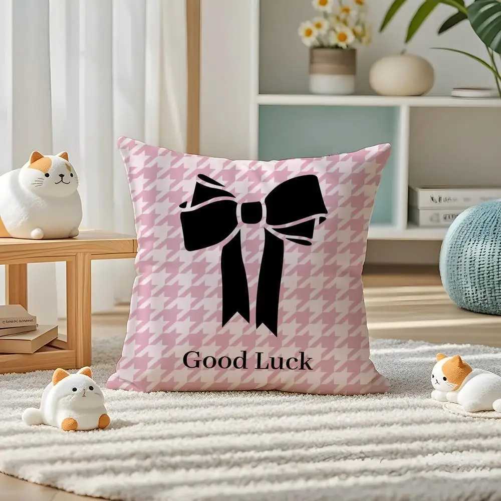 Hot Selling Camellia High-end Printing Pillow Case Silky Elegant Comfort Sofa Bed Invisible ZipperT260305