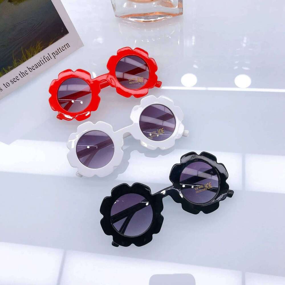 Baby Sunglasses, Sun Protection, Super Cute Sunglasses New Children's Sunflowers, Fresh Summer Glasses, Z260305