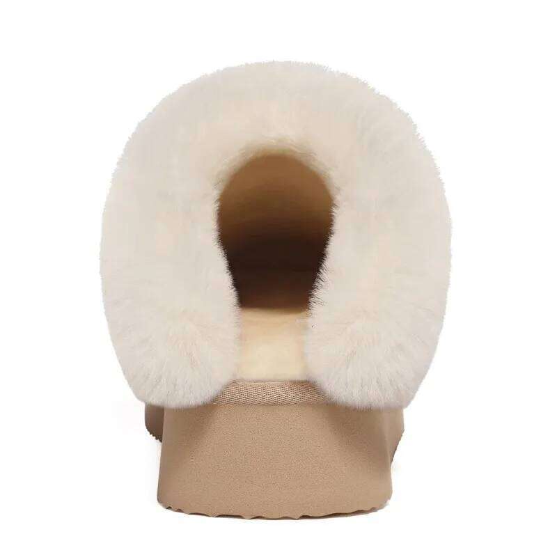 Kidmi Women's Fashion Push Slippers Winter Comfortable House with Memory Foam Indoor and Outdoor Women Casual Cotton Shoes