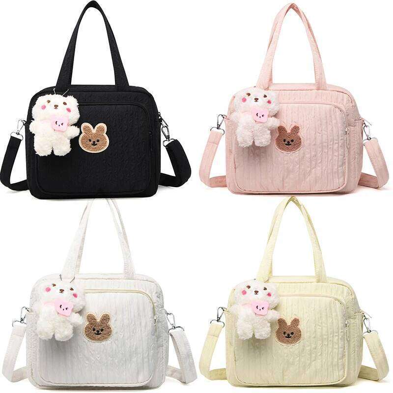 2024 Maternity Cute Bunny Multi-Functional Mommy Bags Lightweight Outing Travel Baby Stroller Diaper Bag Portable Handbag Z260304