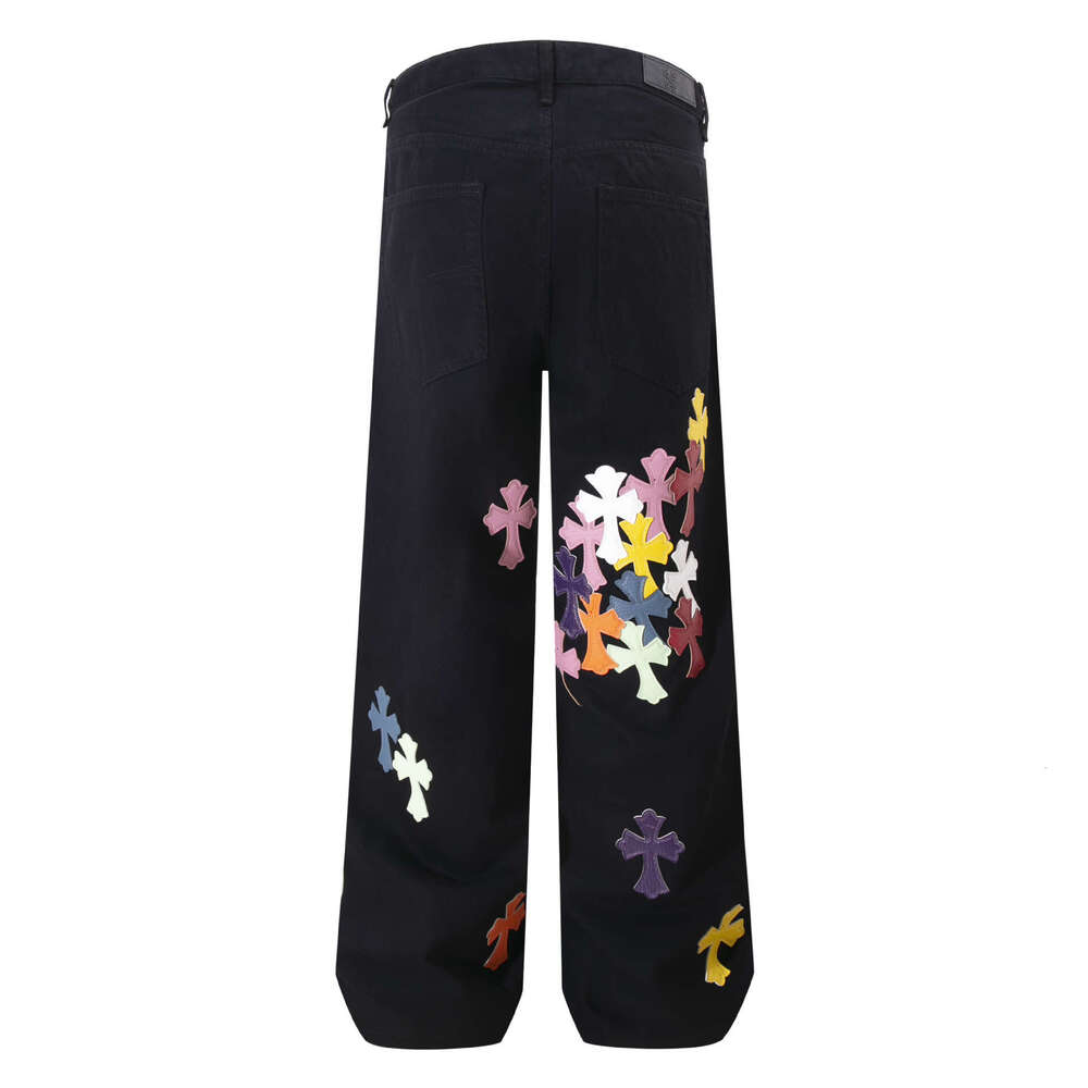 Cross jeans Men's spring and autumn style straight-leg loose wide-leg American pants are trendy, versatile and cool