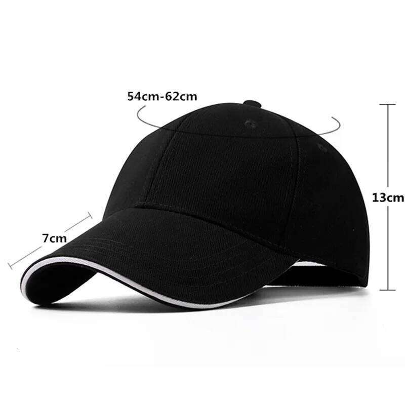 Unisex Casual Acrylic Plain Baseball Adjustable Hats For Women Men Hip Hop Cap Streetwear Dad Hat Wholesale Y260304