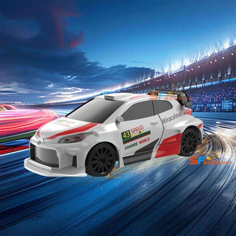 Upgrade Gyroscope 1/43 4WD RC Drift Racing 2.4GHz Radio Controlled High Speed Racing Car Model Boy Toy Gift Z260304