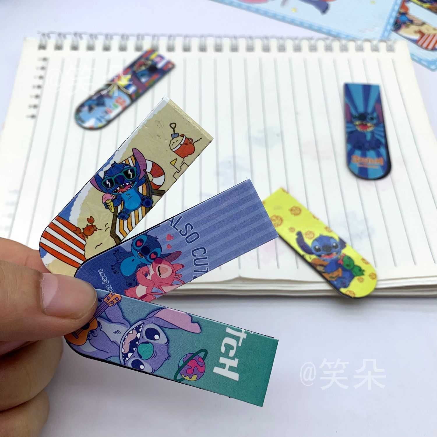 Disney Sticky Magnetic Bookmark - Cartoon Cute Star Baby - Stickeri Double-Sided Magnetic Bookmark - Student Page Holder H251119