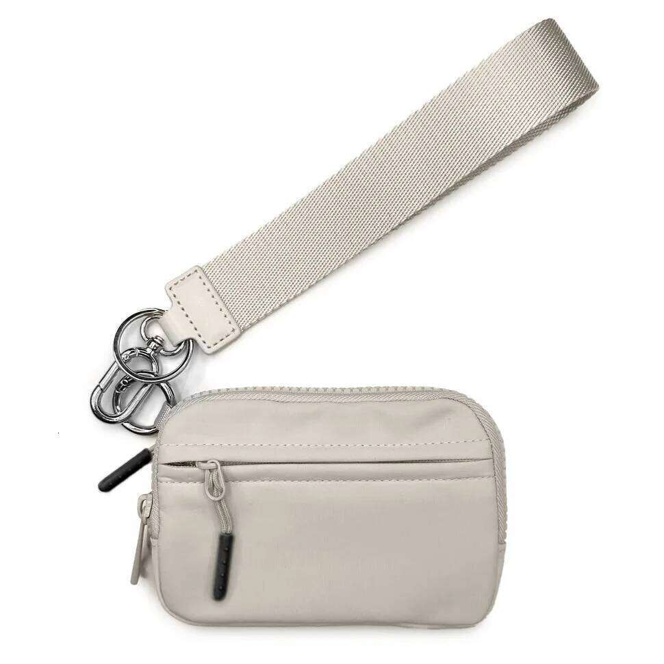 Simple Casual Wind Waterproof Nylon Multifunctional Card Keychain Women's Coin Change Bag C260304