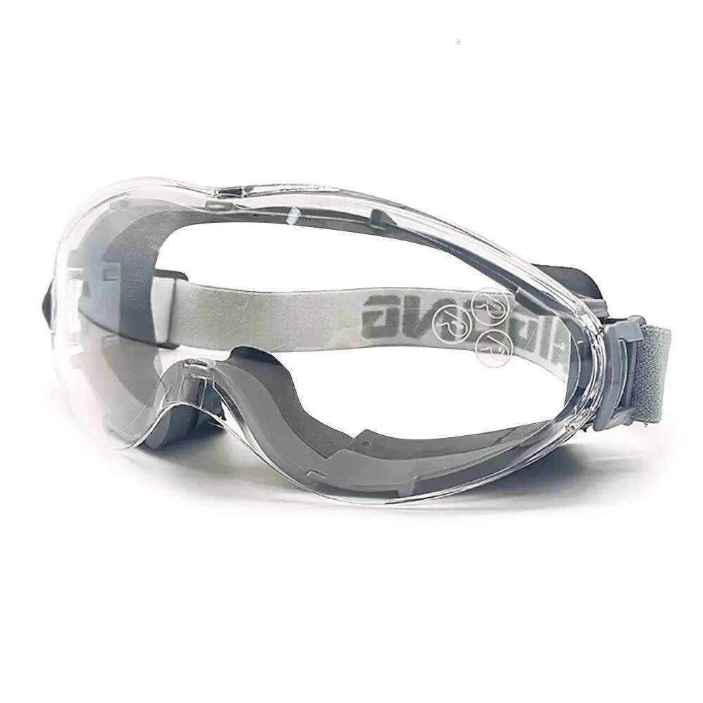Industrial Grade Safety Goggles, Anti Fog Clear Lens Lab Goggles Fit Over Glasses for Men and Women Eye Protection S260304