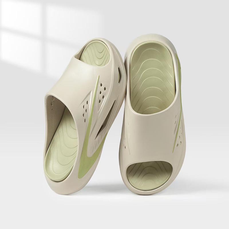 2026 New Model Men's Sports Casual Flip-flops Outdoor Beach Sandals Eva Two-tone Lightweight Slippers Wholesale
