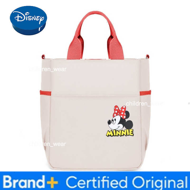 Disney Mickey New Diaper Bag Handbag Cartoon Fashion Portable Baby Diaper Bag Large Capacity Baby Products Storage Bag H260305
