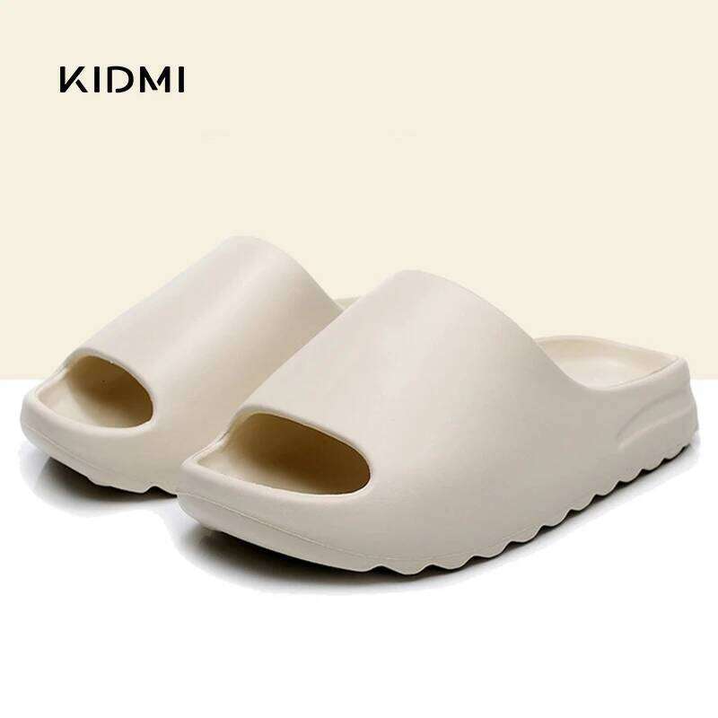 Kidmi Fashion Women Beach Flat Trendy brand EVA Summer Outdoor Casual House Sandals Bathroom Shoes