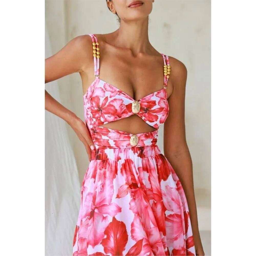 Retro Flower Bikini Printed Fashion One Piece Swimsuit And Cover Up With Skirt Tight Women's Bandage Summer Beach Luxury Elegant Y260303
