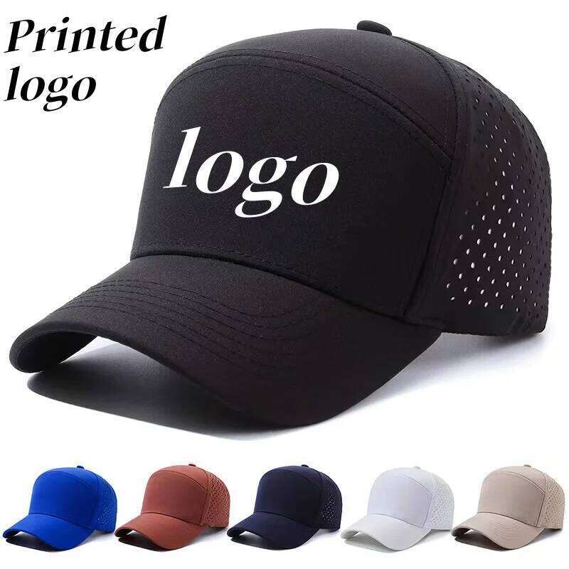 Custom Logo Unisex Mesh Baseball Cap Outdoor Casual Men Adjustable Trucker Hat Fashion Women Solid Color Snapback Dad Hats Y260304