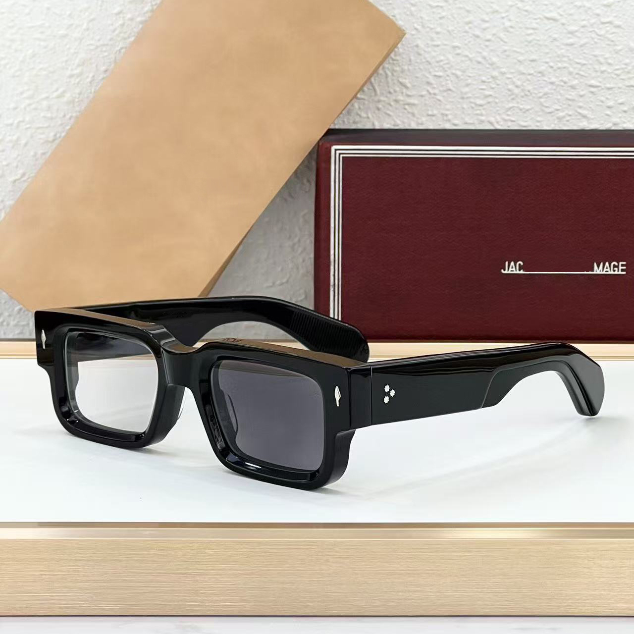 designer sunglasses women fashion Square frame glasses for women men classic casual gift Sunglasses Beach shading UV protection polarized glasses with box