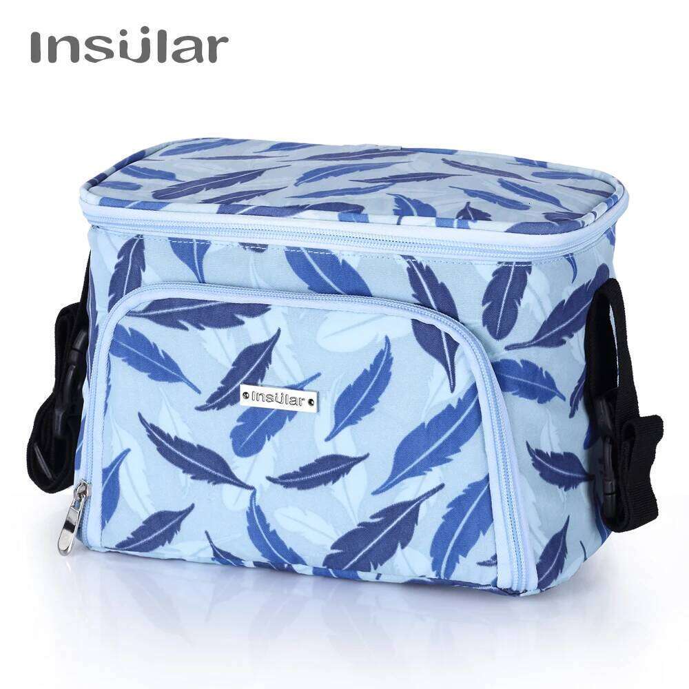 Insular Brand Portable 600D Polyester Mommy Travel Baby Diaper Thermal Stroller Hanging Organizer Nappy Bag Z260304