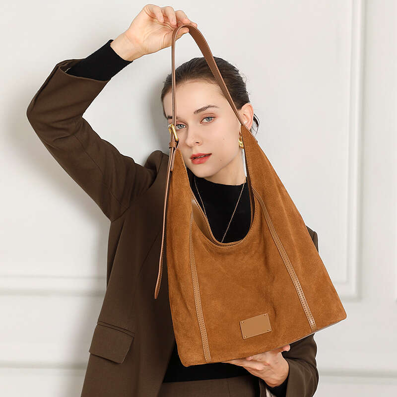 Luxury Shoulder Bags Totes Hobo For Women New Trend Genuine Leather S Single Underarm Large Capacity Niche Matte Cowhide Crossbody Bag SENYY