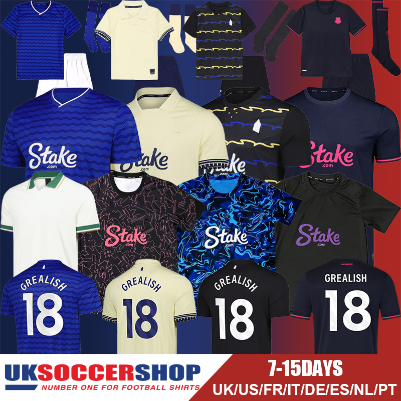 Evertonn Football Jerseys 25 26 Soccer Jerseys 26 27 Fanaticss Retro Football Shirts Tops Kits Men Kids Women Fans Player 3XL 4XL