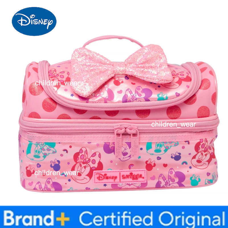 Disney Mickey Mouse Cartoon Schoolbag Pink Student Backpack HandbagWater Cup A Excellent Holiday Gift Or Birthday Gift For Kid H260305