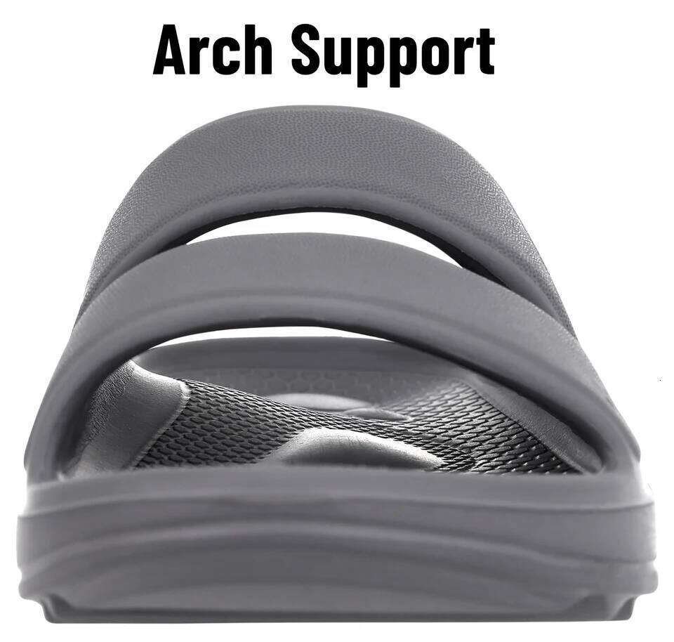 Kidmi Flat Sandals Women Outdoor Non-slip House Unisex Beach Slides Orthopedic Breath Soft Slippers
