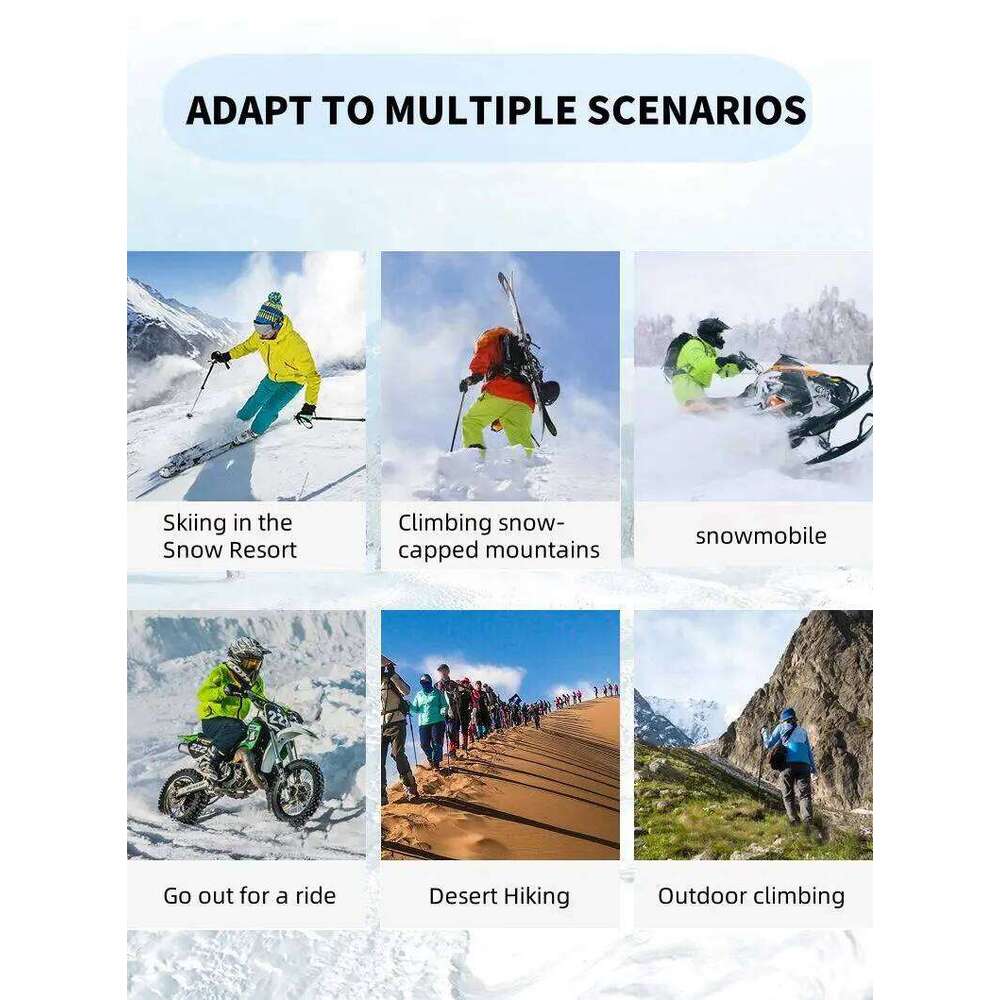 2025 Adult Snowmobile Winter Men Women High Definition Lens WindProof DustProof SandProof Skiing Glasses S260304