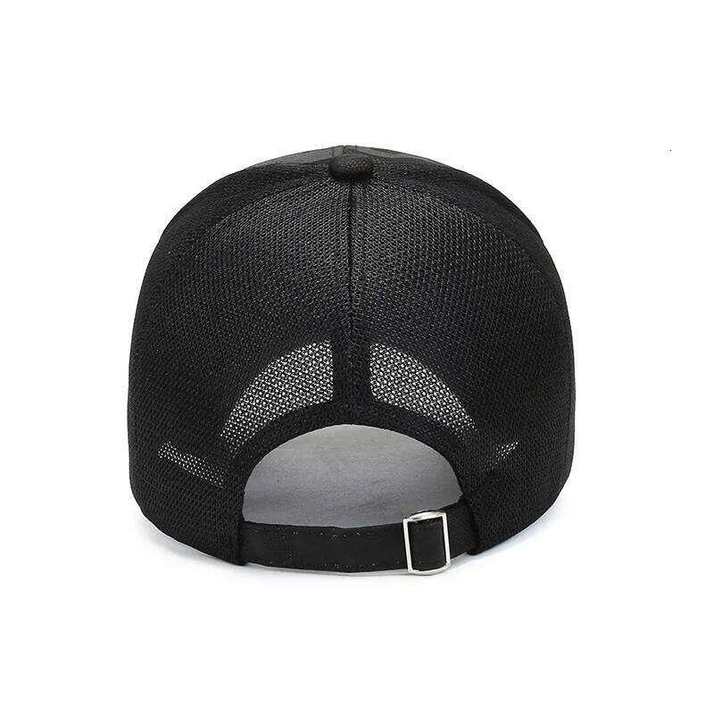 New Spring/Summer Embroidered Letter Camouflage Men'S Fashion Casual Baseball Cap Breathable Cap, Mesh Visor Hat Y260304