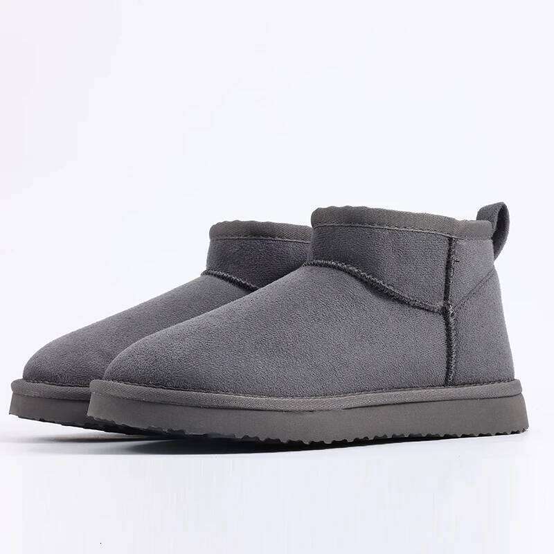 Kidmi Winter Fur Snow For Classic Mini Fuzzy indoor Outdoor Warm Antiskid House Women Ankle Boots