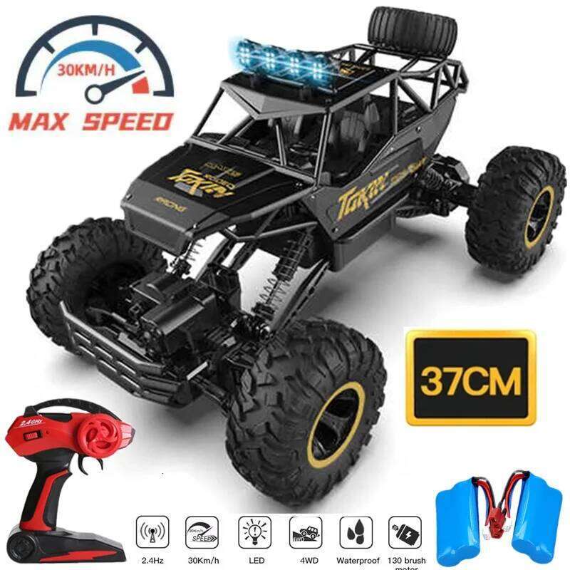1:16 / 1:12 All Terrain RC 30KM/H High Speed 4WD Electric Remote Control Car Buggy 4X4 Off-Road Truck Vehicle Model Toy Gift Z260304