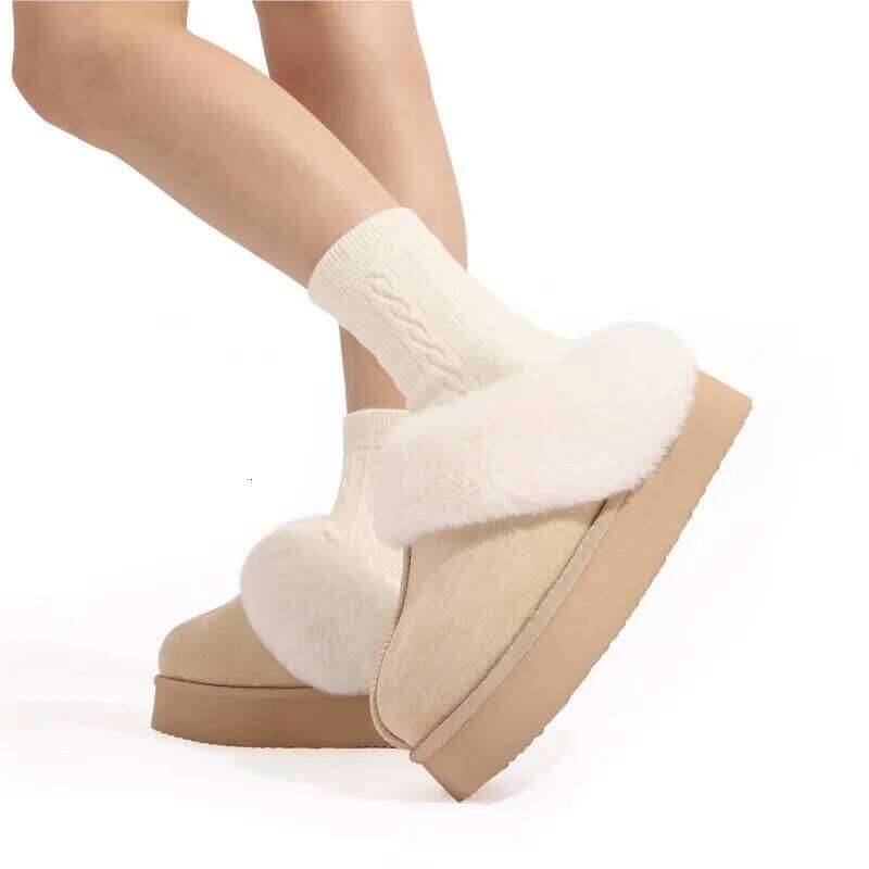 Kidmi Women's Fashion Push Slippers Winter Comfortable House with Memory Foam Indoor and Outdoor Women Casual Cotton Shoes