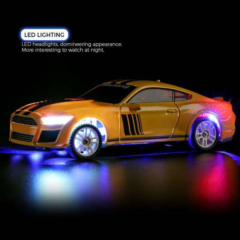 NEW WLtoys K4308 1:43 2.4G RC Drift Racing With LED Lights 4WD Gyroscope High Speed RTR Remote Control Car Toy For Kid Gift Z260304