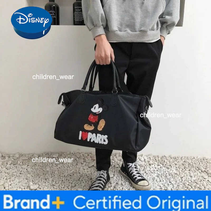 Disney Mickeys New Diaper Bag Handbag Cartoon Fashion Baby Bag Multi Functional Baby Diaper Bag Large Capacity High Quality H260305