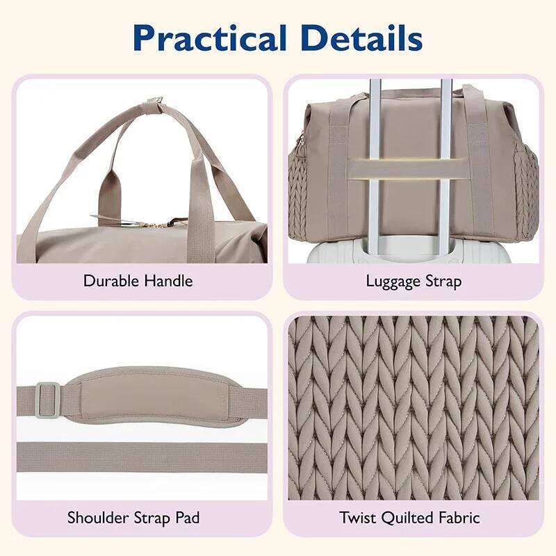 Mommy Diaper Bag Large Capacity Organizer For Baby Diapersr Stroller Hanging Bags Maternity Women Fashion Tote Lightweight Z260304
