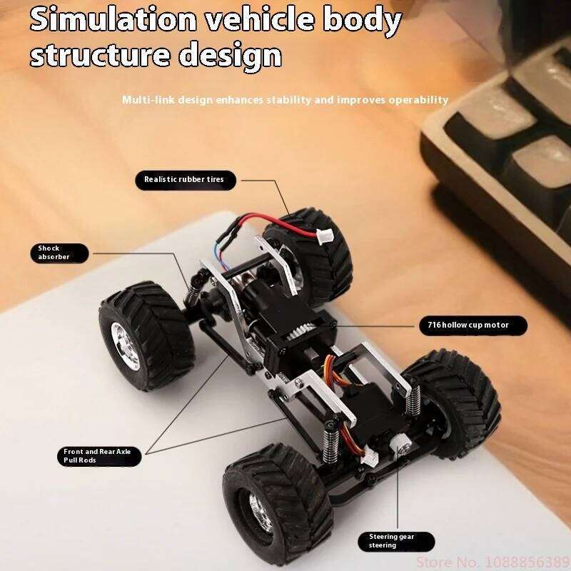 Jiabaile Mini Remote Controlled Car 3601 3602 1:36 Scale Rc Off-Road Vehicle 2.4ghz Rtr Electric Toy For Boys/Girls /Adults Z260304