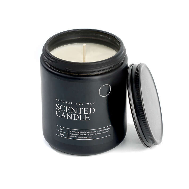 Source Factory Large Capacity Soy Wax Glass Cup Container Aromatherapy Home Fragrance Candle Gift W260305