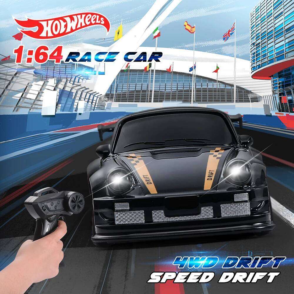 KF20 1/64 RC Drift 2.4G High-Speed Racing Four-Wheel Mini Desktop Remote Control Car Electric Toy Kids Z260304