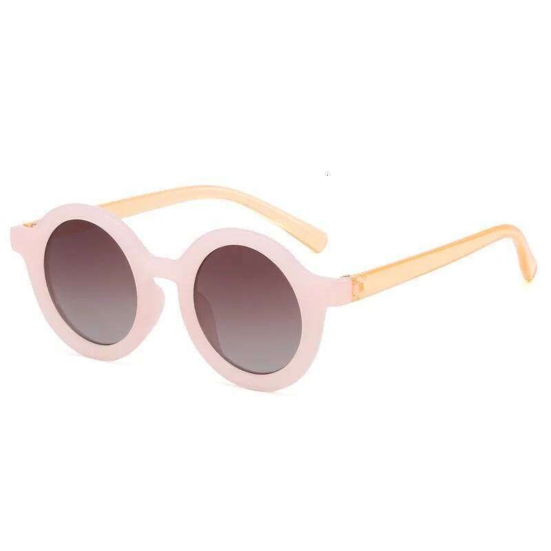 2025 Trendy Children's Sunglasses Long Term Backup Small Elliptical Decorative Mirror New Fashion Z260305