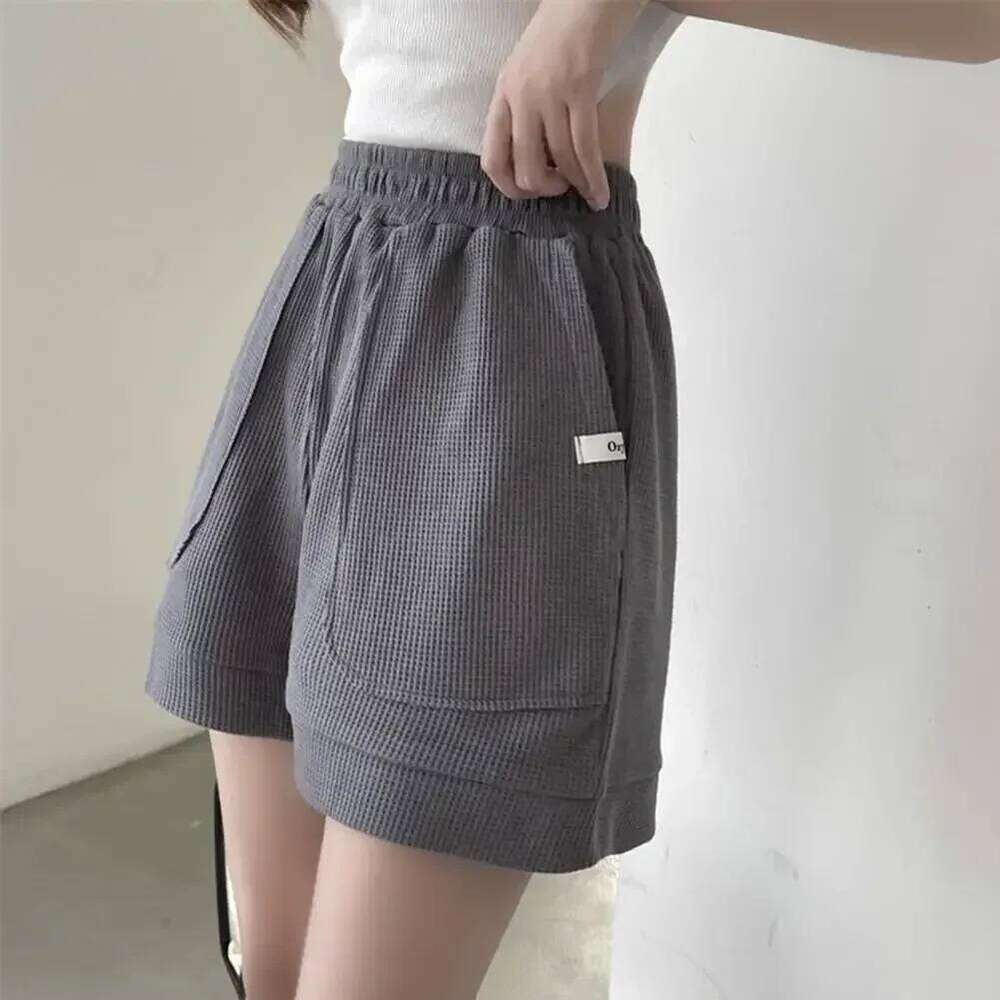Women's Wide-Leg Sports Stay Cool Comfortable Casual Wear Elastic Waist Loose Shorts Running Supply XJ260305