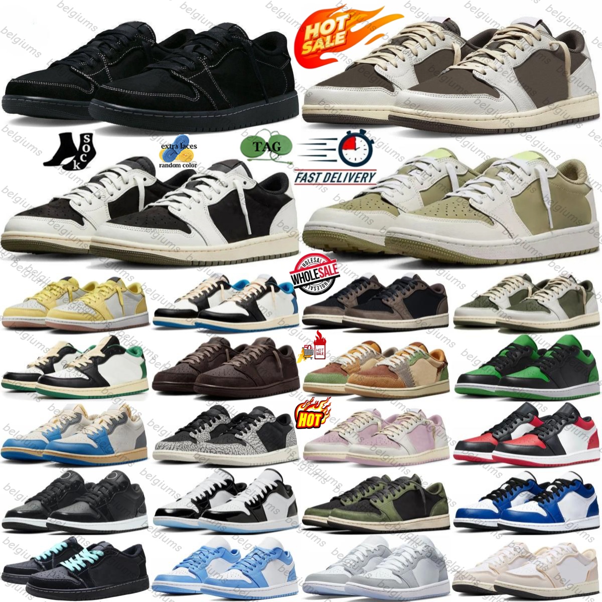 Low Basketball Shoes Mocha Designer Reverse Olive Black Brown Canary Sail Blue Wolf Grey Toe Lucky Green Triple White Purple Pink Mens Womens Trainers Chicago UNC Red