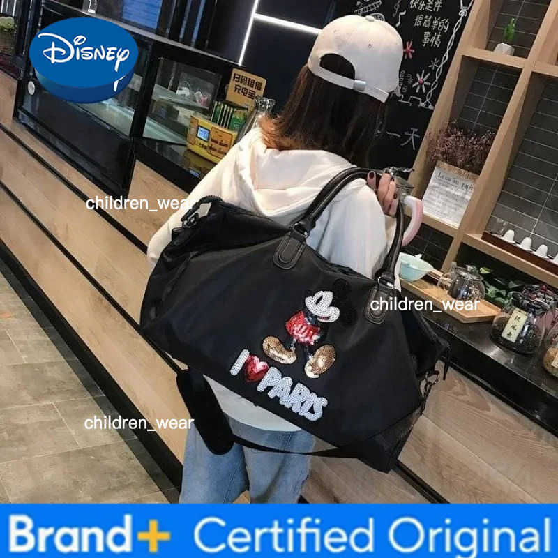 Disney Mickeys New Diaper Bag Handbag Cartoon Fashion Baby Bag Multi Functional Baby Diaper Bag Large Capacity High Quality H260305
