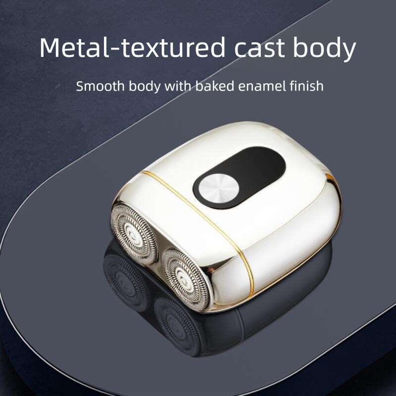 Famous Brand Gift For Husband Waterproof Car Mini Men S Electric Travel Portable Rotary Shaver CKS