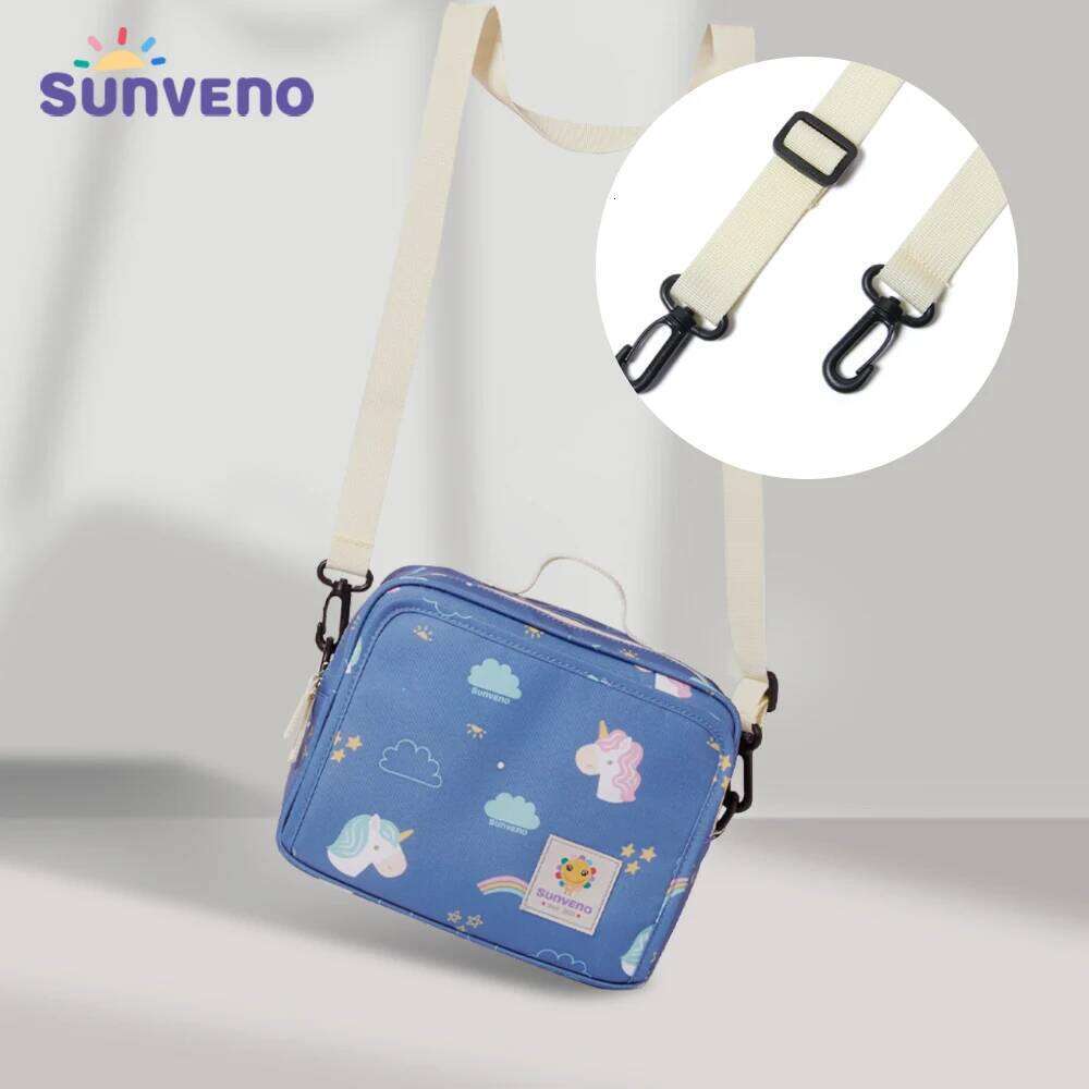 Sunveno Fashion Waterproof Washable Cloth Diaper Baby Bag Reusable Wet Bags 23x18cm Organizer For Mom Z260304